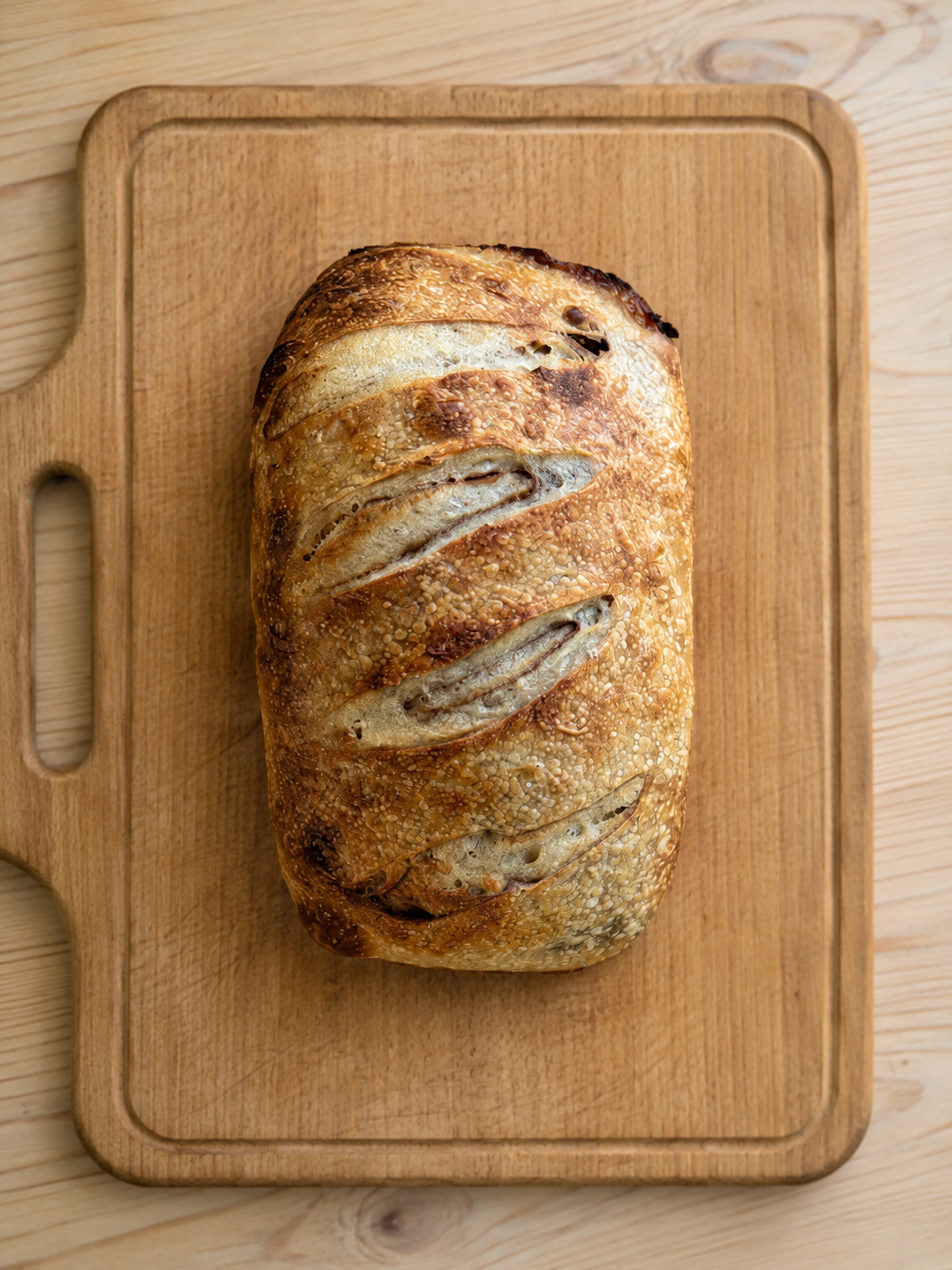 Cinnamon Sugar Sourdough Loaf